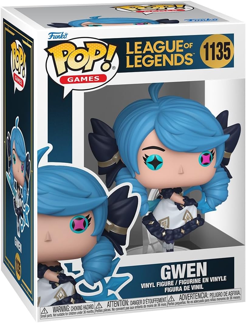 Figurka vinylové postavy Gwen z hry League of Legends