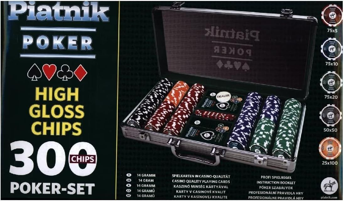 Poker Set 300 High Gloss Chips