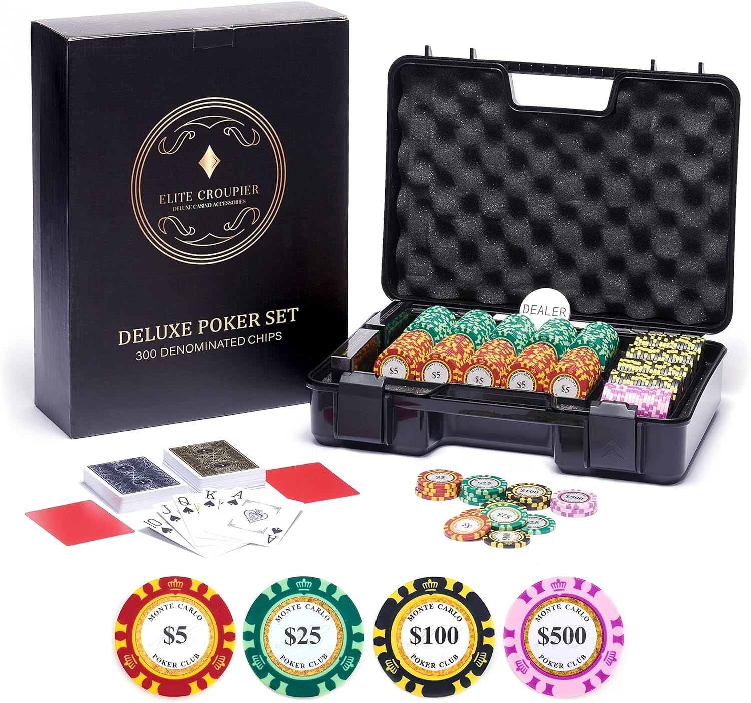 Poker Set 300 High Gloss Chips