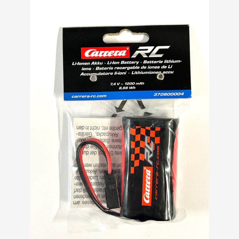 Carrera - 370800004 RC 7,4 V 1200 mAh Li-Ion Akku