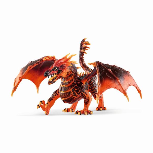SCHLEICH ELDRADOR Creatures | Ohnivý drak 70138 | Figurka ELDRADOR Monster s pohyblivou spodní čelis