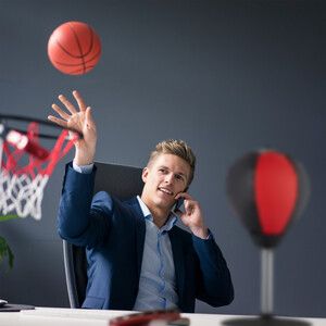 Boxovací pytel na stůl
