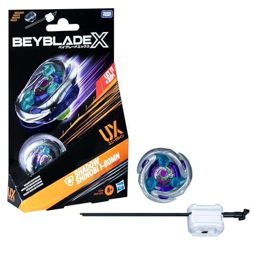 Hasbro Beyblade X Shadow Shinobi 1-80MN UX Startovní balení Kreisel a Starter