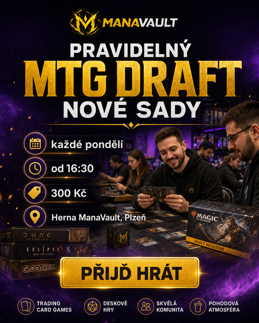 Pravidelný MtG Draft nové sady