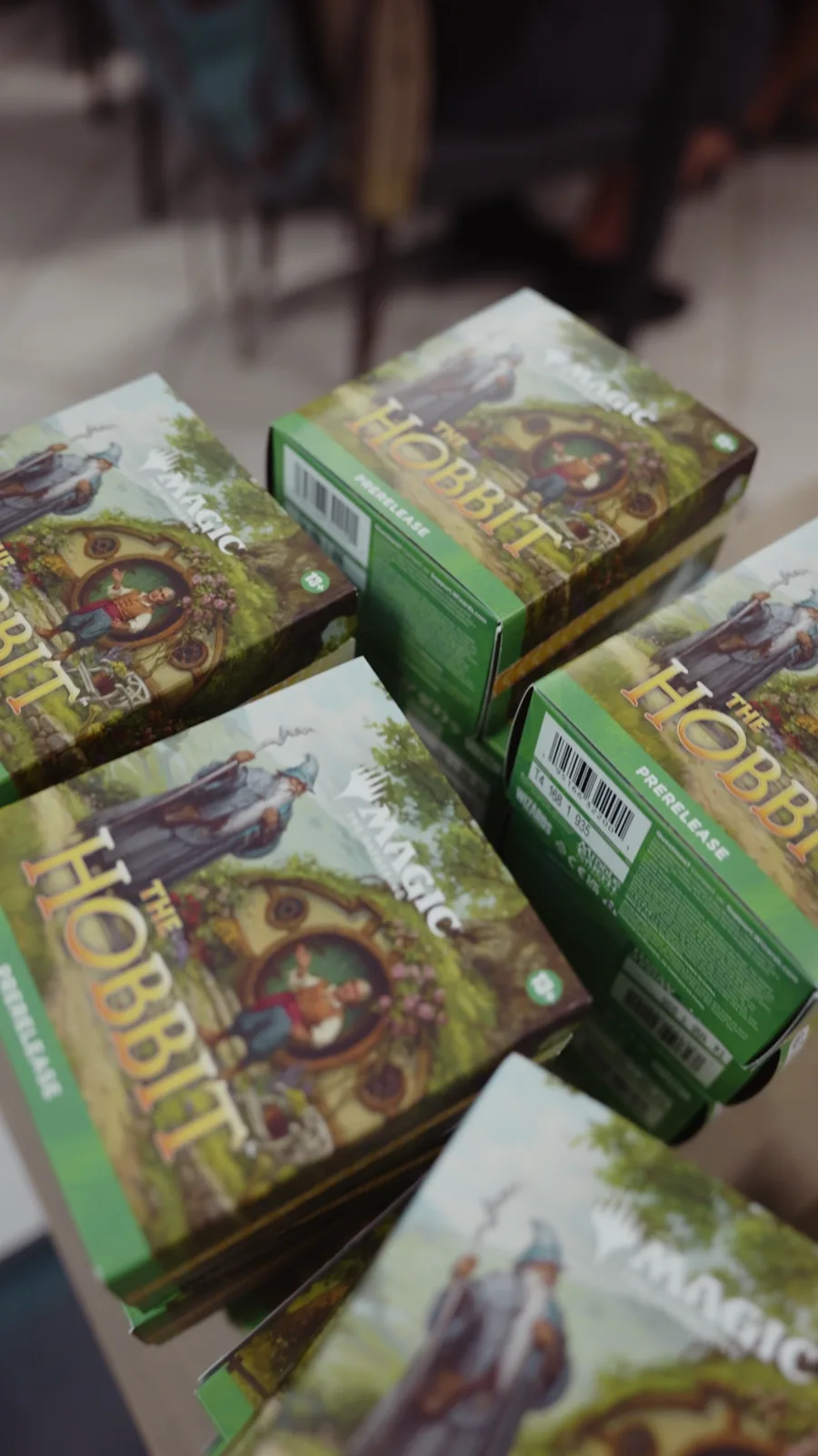 Prerelease balíčky The Hobbit připravené na hráče